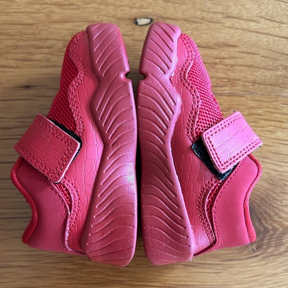 Nike Jordan J23 BT Toddlers 854560 600 Sneakers Leather Vintage Red Size 4 - Picture 5 of 8